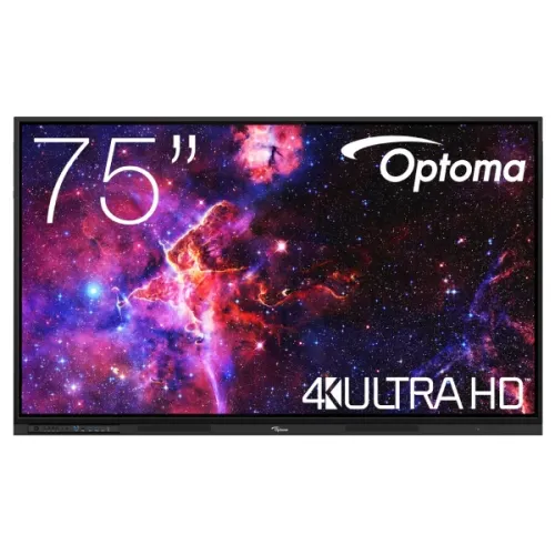 Optoma 3753RK 75" 4K Creative Touch 3 Series Interactive Flat Panel Display